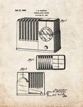 Patent Blueprint 1395 1 12 A4 Photo Print
