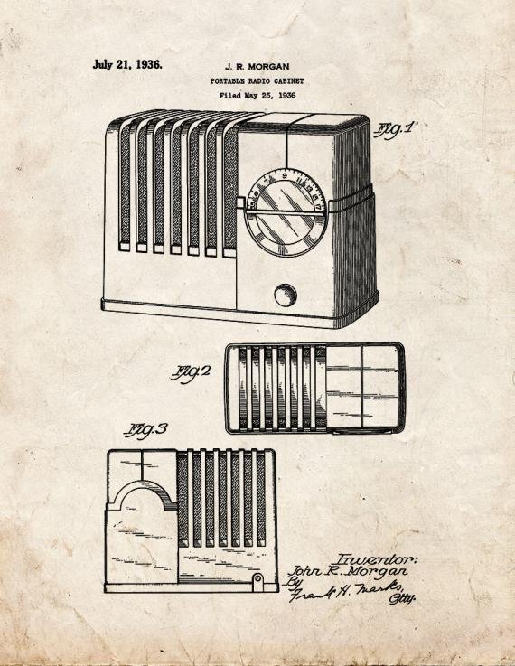 Patent Blueprint 1395 1 12 A4 Photo Print