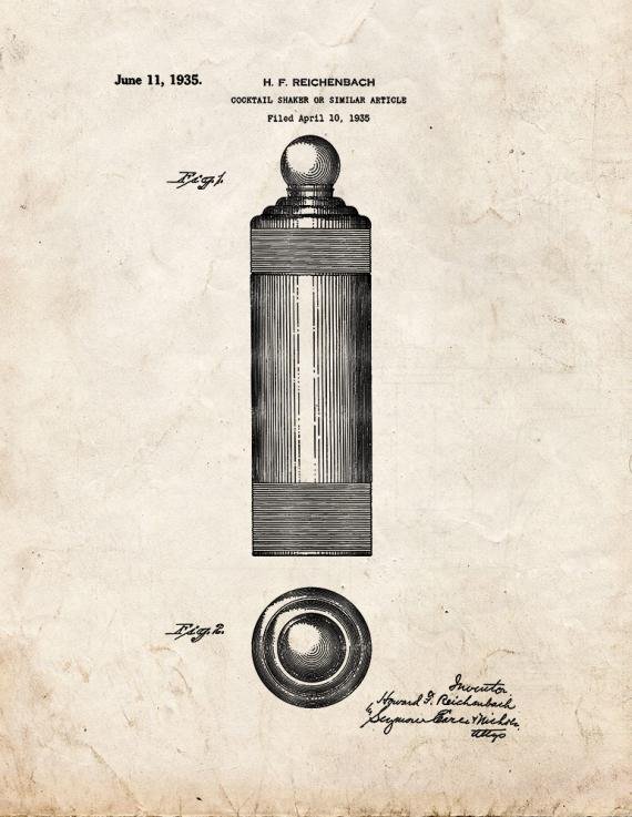 Patent Blueprint 1399 1 12 A4 Photo Print