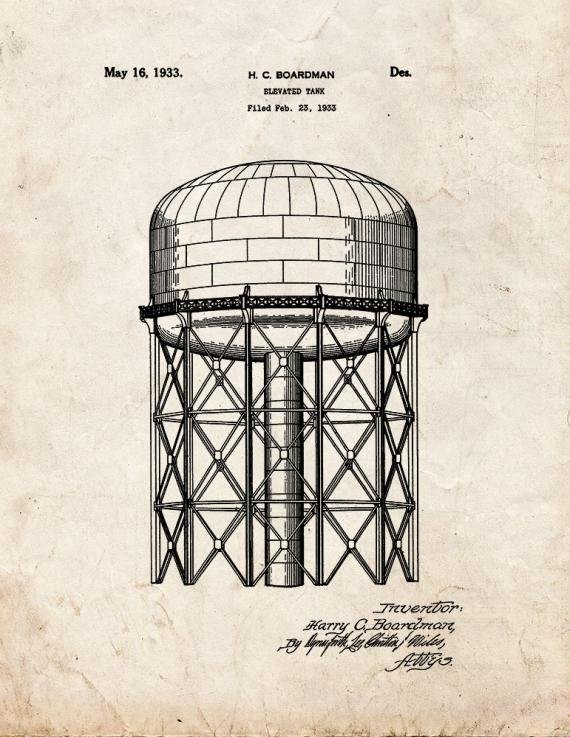 Patent Blueprint 1404 1 12 A4 Photo Print