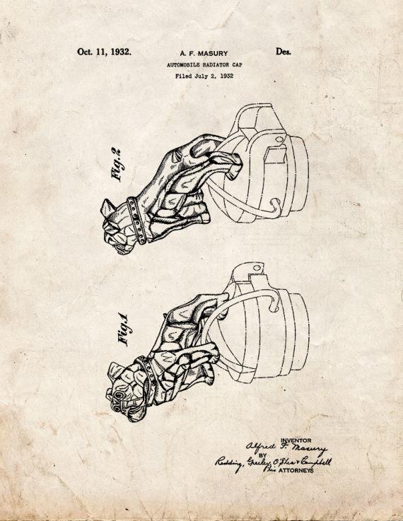 Patent Blueprint 1405 1 12 A4 Photo Print