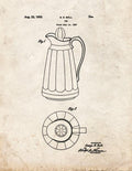 Patent Blueprint 1408 1 12 A4 Photo Print