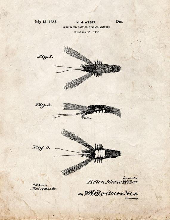 Patent Blueprint 1409 1 12 A4 Photo Print
