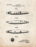 Patent Blueprint 1423 1 12 A4 Photo Print