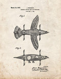 Patent Blueprint 1424 1 12 A4 Photo Print