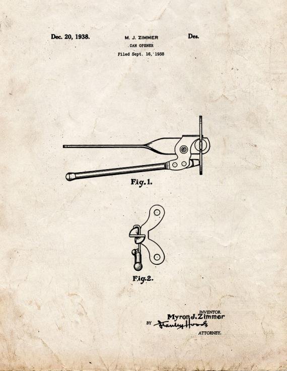 Patent Blueprint 1425 1 12 A4 Photo Print