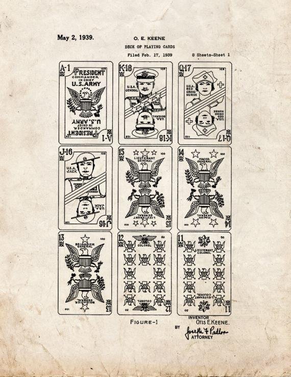 Patent Blueprint 1430 1 12 A4 Photo Print