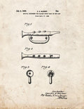 Patent Blueprint 1433 1 12 A4 Photo Print