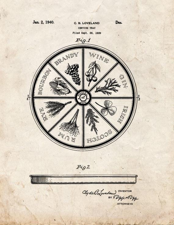 Patent Blueprint 1436 1 12 A4 Photo Print