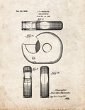 Patent Blueprint 1437 1 12 A4 Photo Print