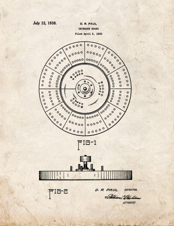 Patent Blueprint 1442 1 12 A4 Photo Print