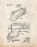Patent Blueprint 1443 1 12 A4 Photo Print