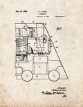 Patent Blueprint 1447 1 12 A4 Photo Print