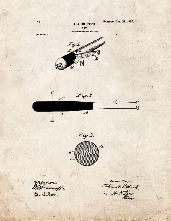Patent Blueprint 145 1 12 A4 Photo Print