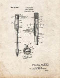 Patent Blueprint 1454 1 12 A4 Photo Print