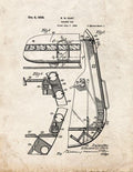 Patent Blueprint 1459 1 12 A4 Photo Print