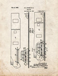 Patent Blueprint 1460 1 12 A4 Photo Print