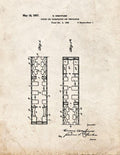 Patent Blueprint 1464 1 12 A4 Photo Print
