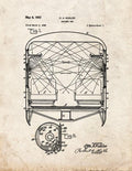 Patent Blueprint 1470 1 12 A4 Photo Print