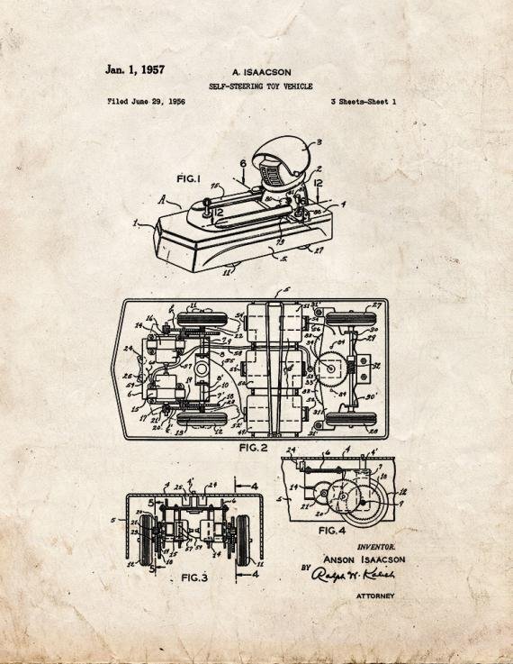 Patent Blueprint 1475 1 12 A4 Photo Print