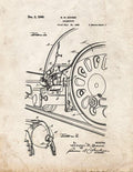 Patent Blueprint 1482 1 12 A4 Photo Print