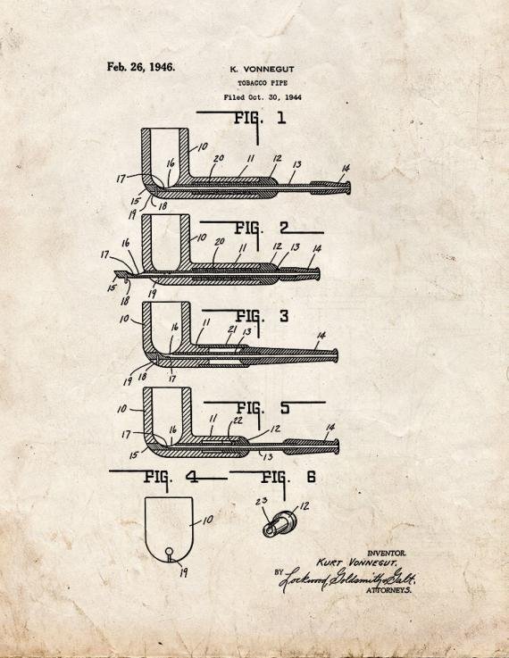 Patent Blueprint 1484 1 12 A4 Photo Print