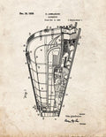 Patent Blueprint 1486 1 12 A4 Photo Print