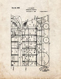 Patent Blueprint 1487 1 12 A4 Photo Print