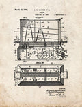 Patent Blueprint 1492 1 12 A4 Photo Print