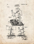 Patent Blueprint 1496 1 12 A4 Photo Print