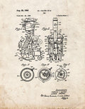 Patent Blueprint 1498 1 12 A4 Photo Print