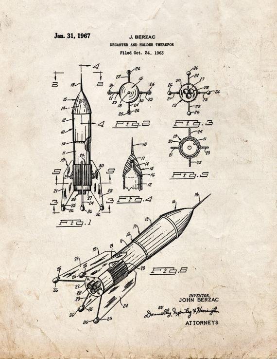 Patent Blueprint 1502 1 12 A4 Photo Print