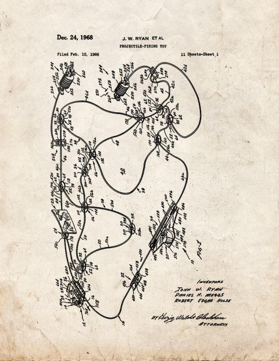 Patent Blueprint 1503 1 12 A4 Photo Print