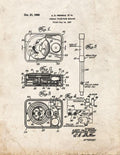 Patent Blueprint 1505 1 12 A4 Photo Print