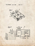 Patent Blueprint 1510 2 12 A4 Photo Print