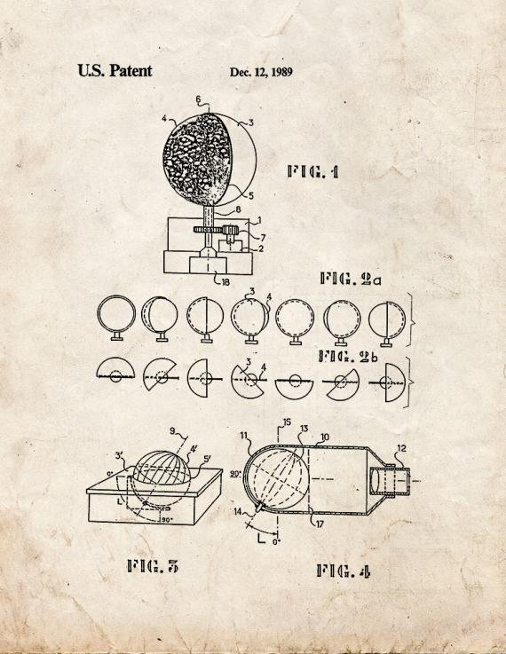 Patent Blueprint 1514 2 12 A4 Photo Print