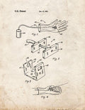 Patent Blueprint 1518 2 12 A4 Photo Print