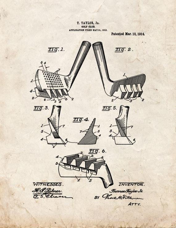 Patent Blueprint 152 1 12 A4 Photo Print