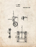 Patent Blueprint 1520 1 12 A4 Photo Print