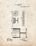 Patent Blueprint 1522 1 12 A4 Photo Print
