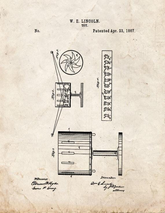 Patent Blueprint 1522 1 12 A4 Photo Print