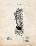 Patent Blueprint 1524 1 12 A4 Photo Print