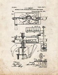 Patent Blueprint 1527 1 12 A4 Photo Print