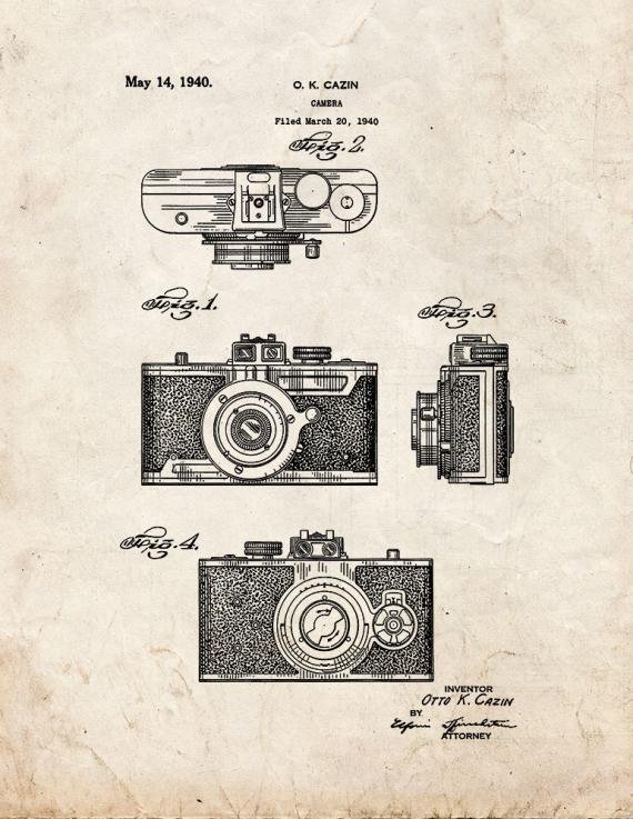 Patent Blueprint 1534 1 12 A4 Photo Print