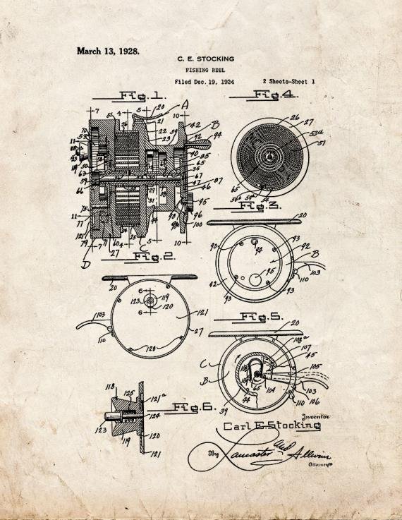 Patent Blueprint 154 1 12 A4 Photo Print