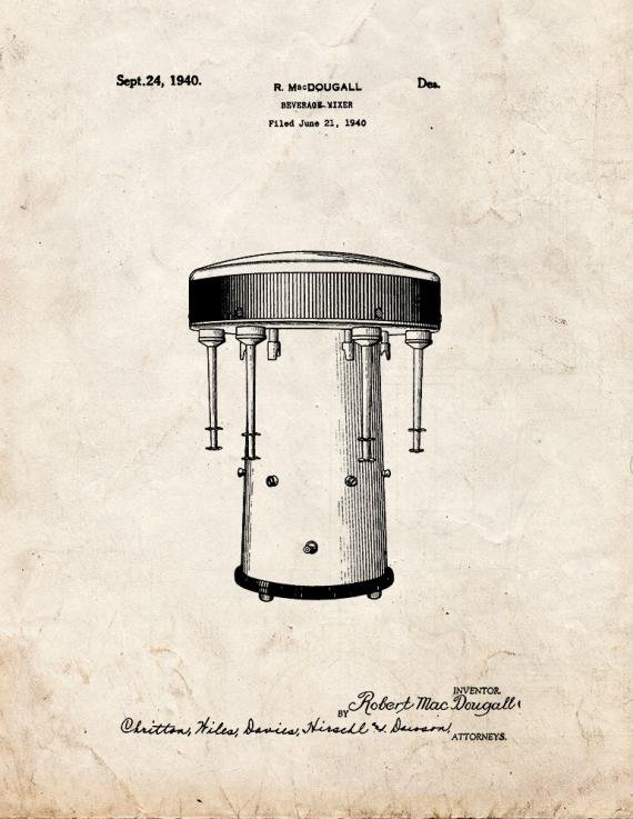 Patent Blueprint 1543 1 12 A4 Photo Print