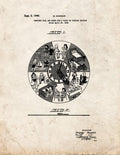 Patent Blueprint 1548 1 12 A4 Photo Print