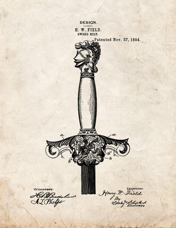 Patent Blueprint 1549 1 12 A4 Photo Print