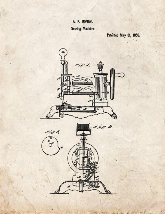 Patent Blueprint 1551 1 12 A4 Photo Print