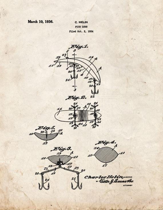 Patent Blueprint 156 1 12 A4 Photo Print
